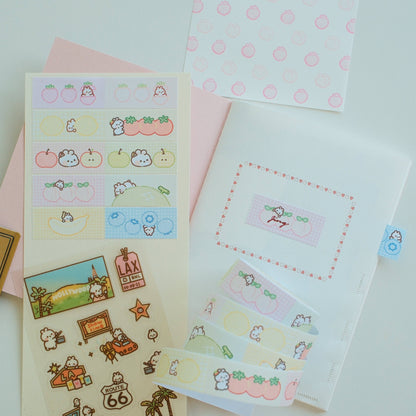 2jingis2jing - Fruity Bunnie Writable Tape Roll