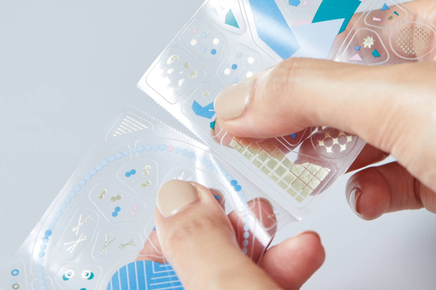 King Jim Coffret Roll Stickers - Peacock Green