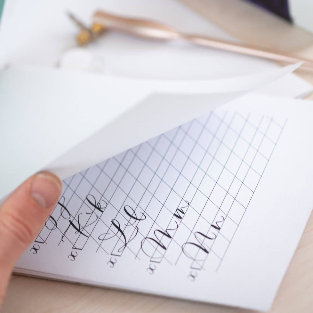 Tom's Studio - Calligraphy Practice Pad