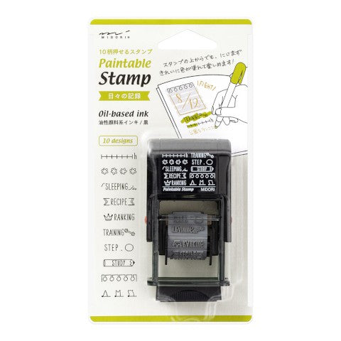 Midori Paintable Stamp - Daily Life Record