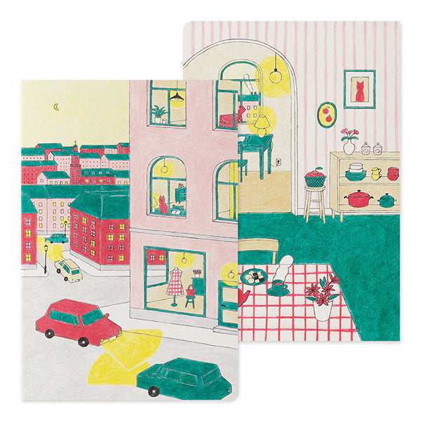 Midori Yuru Log Notebook - B6 - Daily Life