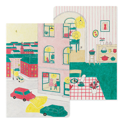 Midori Yuru Log Notebook - B6 - Daily Life