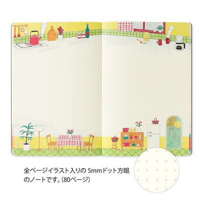 Midori Yuru Log Notebook - B6 - Daily Life