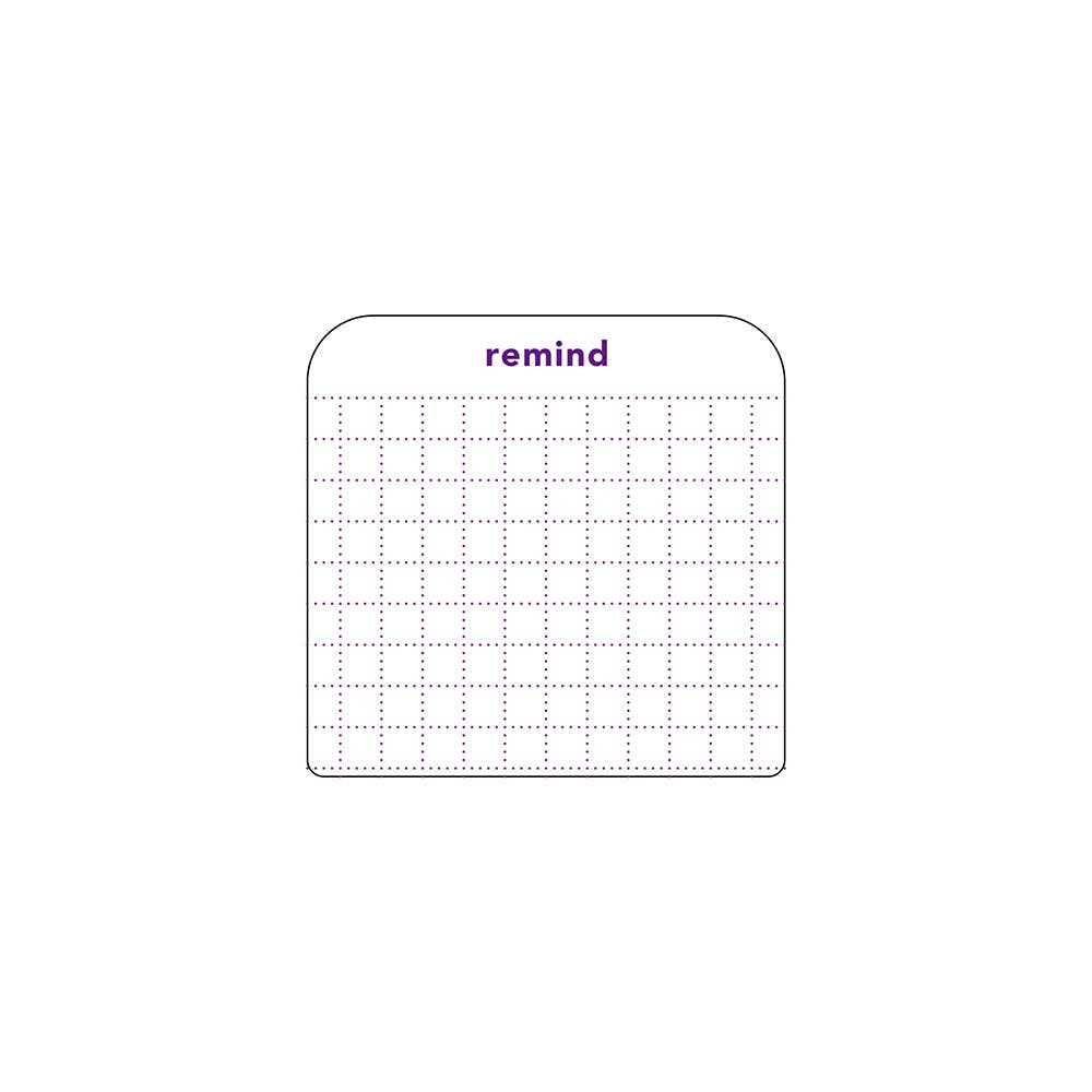 DAIGO - Isshoni. Things To Do Sticky Notes - Small - Blue