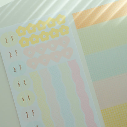 2jingis2jing - 2027 Illustrated 365-Day A2 Wall Calendar & Sticker Pack