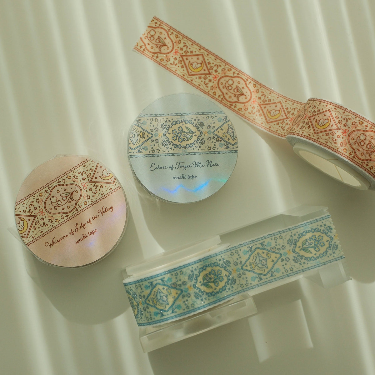 2jingis2jing - Glitter Washi Tape - Whispers of Lily of the Valley