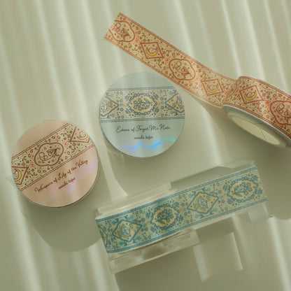 2jingis2jing - Glitter Washi Tape - Whispers of Lily of the Valley