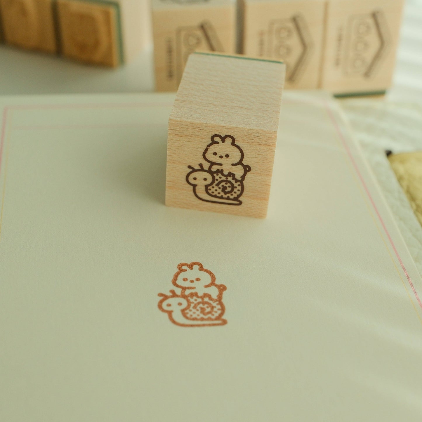 2jingis2jing - Living Softly Rubber Stamp - Vol.1
