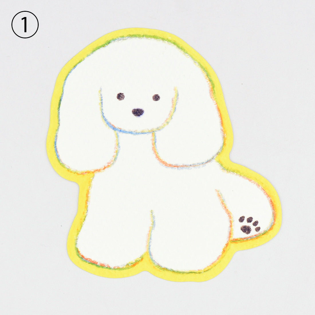 Natsumi Teraoka - Die-Cut Card - A