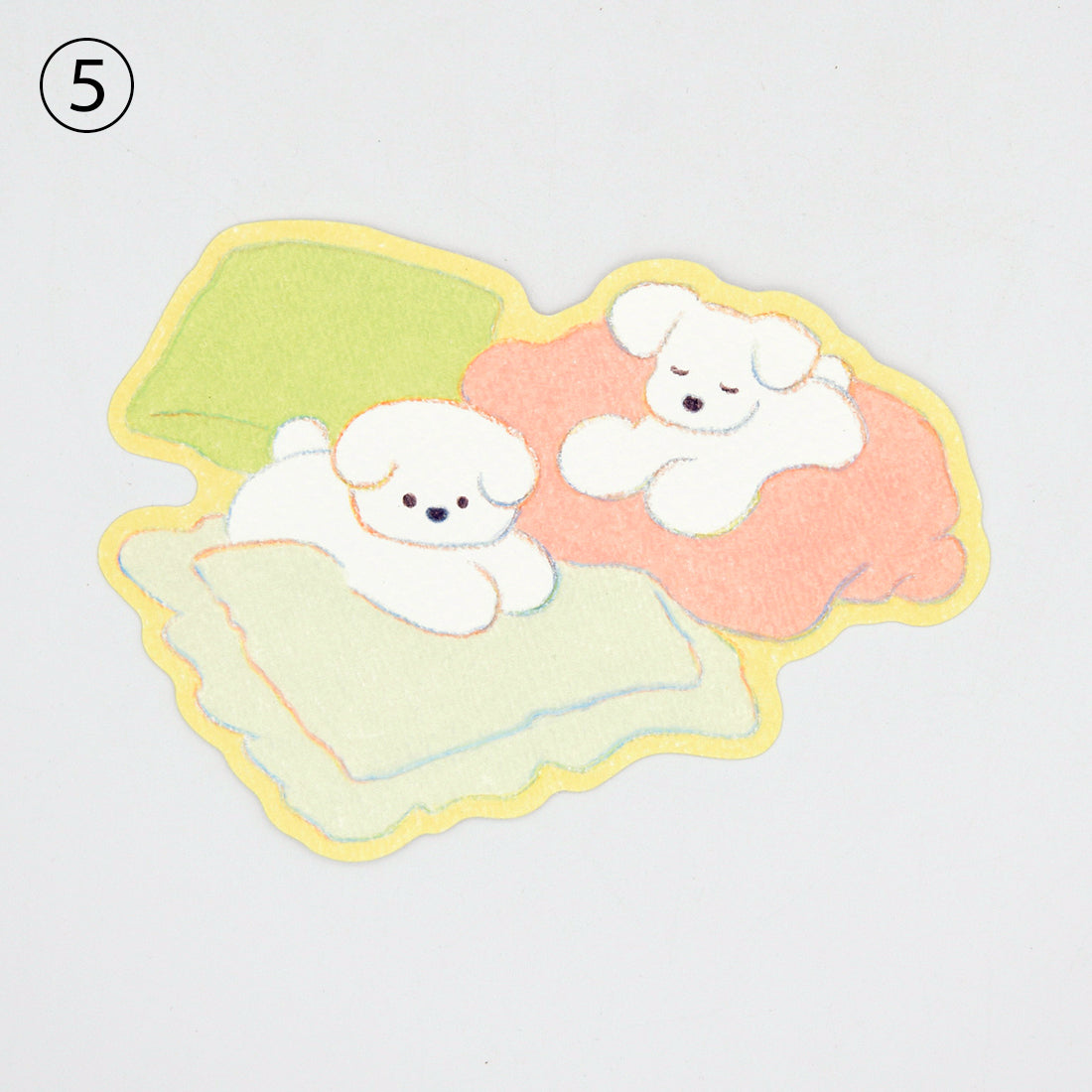 Natsumi Teraoka - Die-Cut Card - E