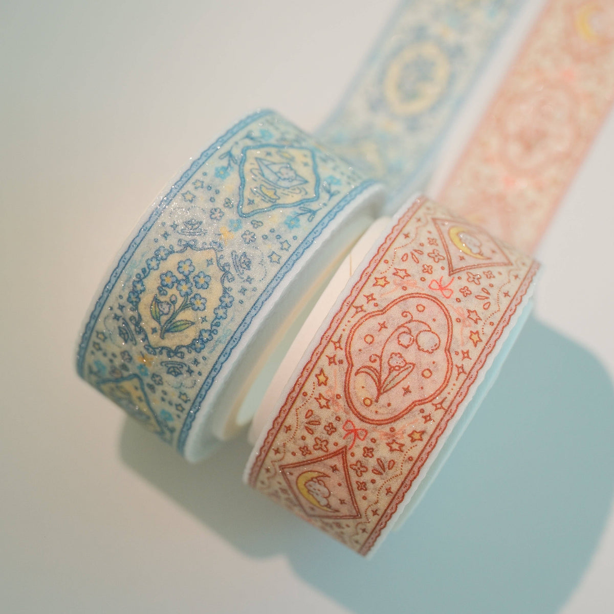 2jingis2jing - Glitter Washi Tape - Whispers of Lily of the Valley