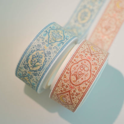 2jingis2jing - Glitter Washi Tape - Echoes of Forget Me Nots