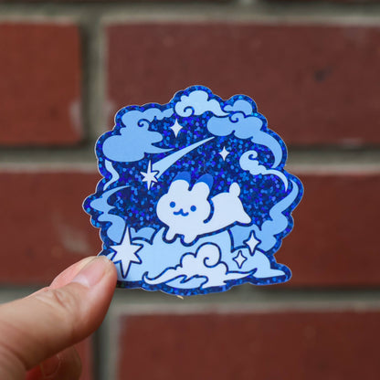 Thousand Skies - Holographic Vinyl Sticker - Sparkling Night