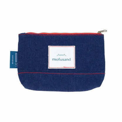 Mofsuand Flat Denim Pouch - Hamburger