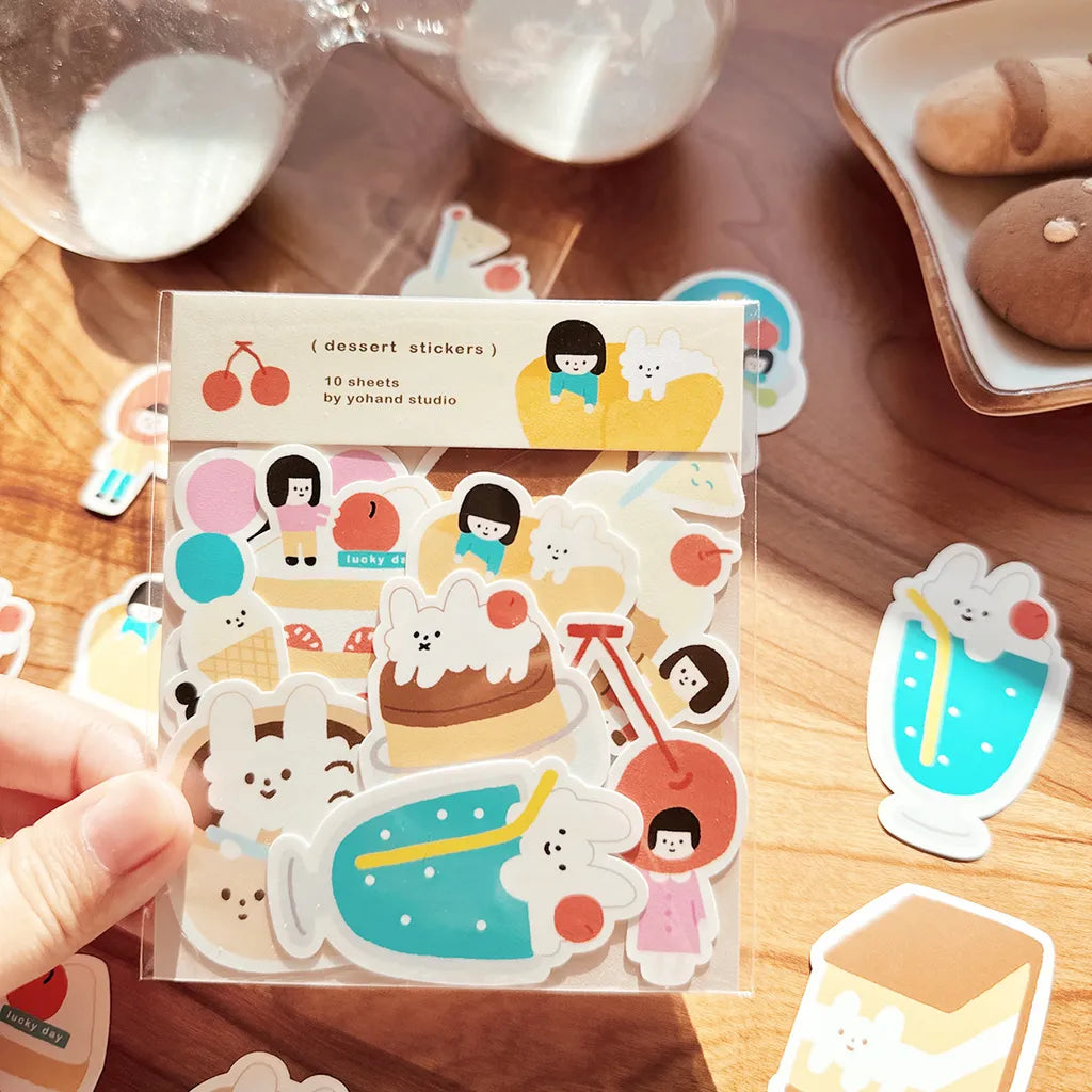 Yohand Studio Vinyl Sticker Pack - Dessert Time