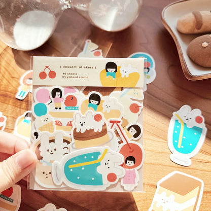 Yohand Studio Vinyl Sticker Pack - Dessert Time
