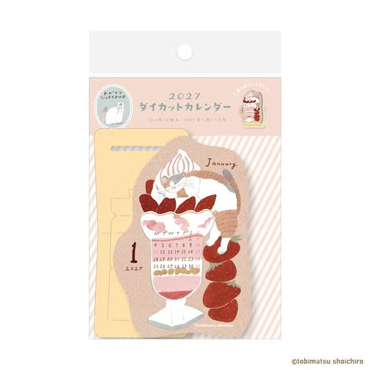 Furukawashiko x Tobimatsu Shoichiro - 2027 Die-Cut Desk Calendar