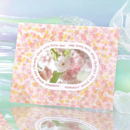 BGM Foil Washi Tape - Dreaming Landscape Series - Cherry Blossom