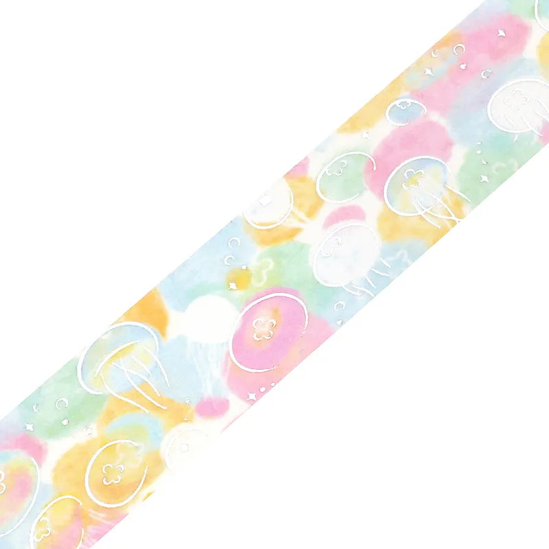BGM Foil Washi Tape - Dreaming Landscape Series - Jellyfish