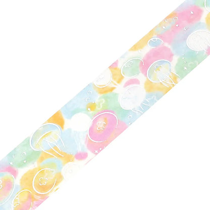 BGM Foil Washi Tape - Dreaming Landscape Series - Jellyfish