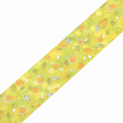 BGM Foil Washi Tape - Dreaming Landscape Series - Tangerine