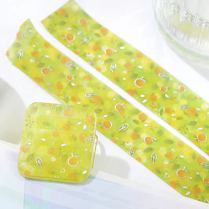 BGM Foil Washi Tape - Dreaming Landscape Series - Tangerine