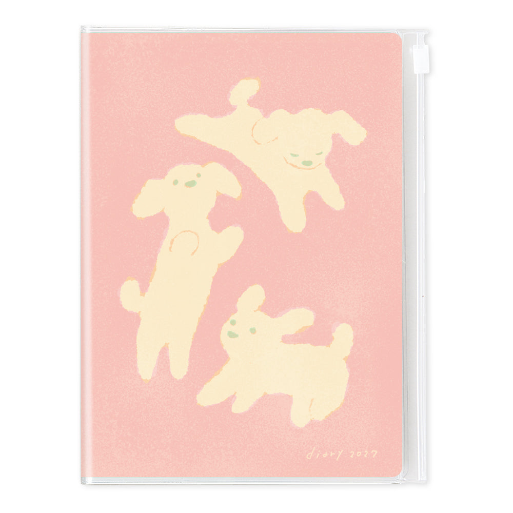 RYU-RYU x mula - 2027 Planner Set - Dog and Fun
