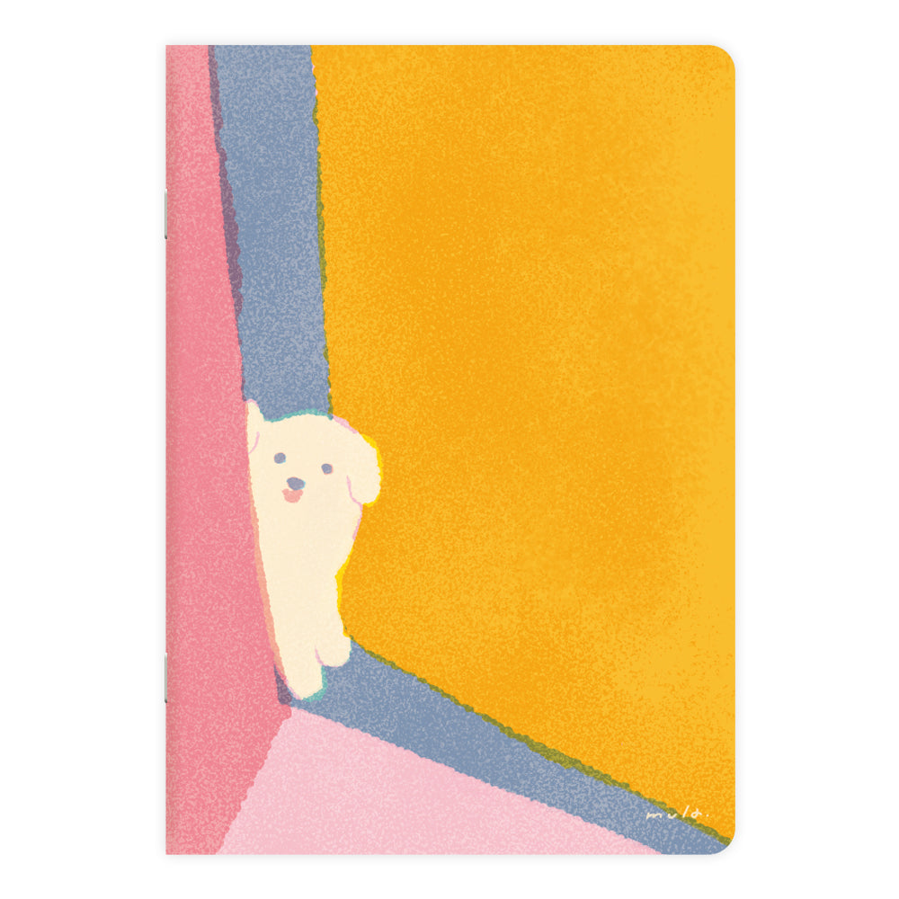 RYU-RYU x mula - A5 Notebook - Dog Pick-up