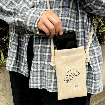 Natsumi Teraoka - Dog Smartphone Shoulder Pouch