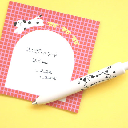 forme. x Uni-Ball One P Ballpoint Pen - Kimalle Series - 0.5mm - Dog Yogurt