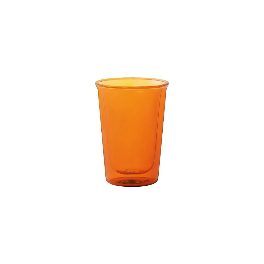 KINTO - CAST AMBER Double Wall Glass
