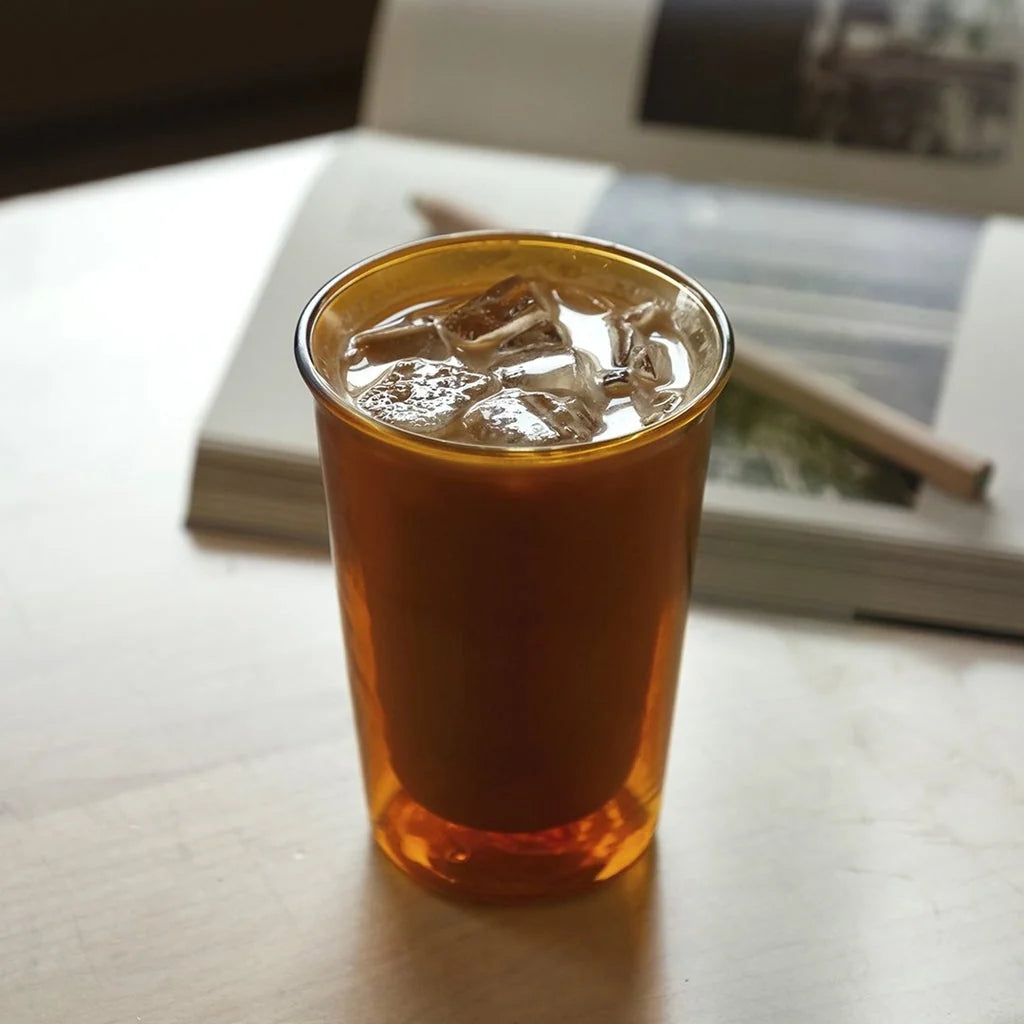 KINTO - CAST AMBER Double Wall Glass