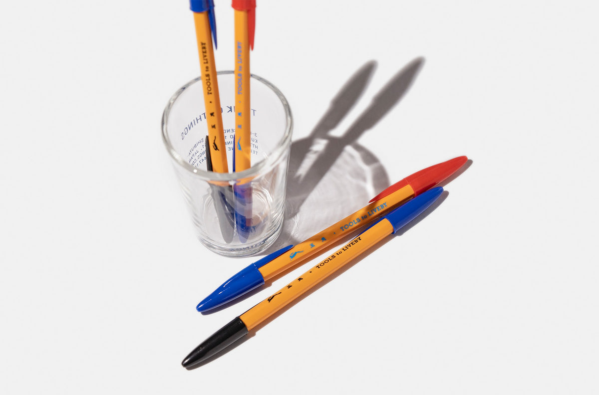 TOOLS to LIVEBY Dual-Tip Ballpoint Pen