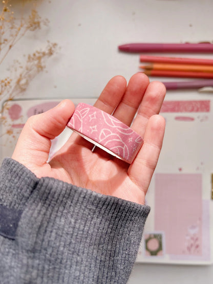 Okeya Stationery Co. - Washi Tape - Dusty Rose