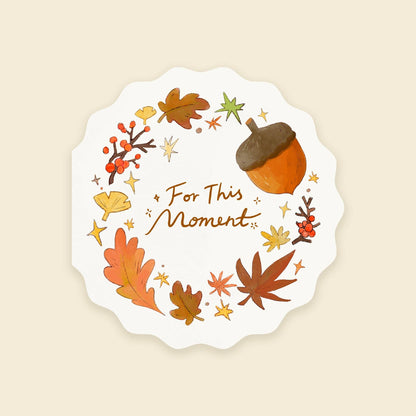 Tiny Kikimo - Pop-Up Card - Autumn Glow