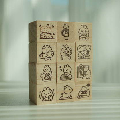 2jingis2jing - Living Softly Rubber Stamp - Vol.1