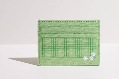 Kayan Pepper Co. - Pickleball Club - Saffiano Leather Card Holder