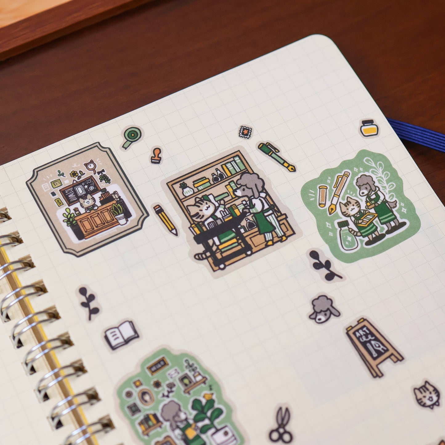 Thousand Skies - Washi Sticker Sheet - Stationery Store