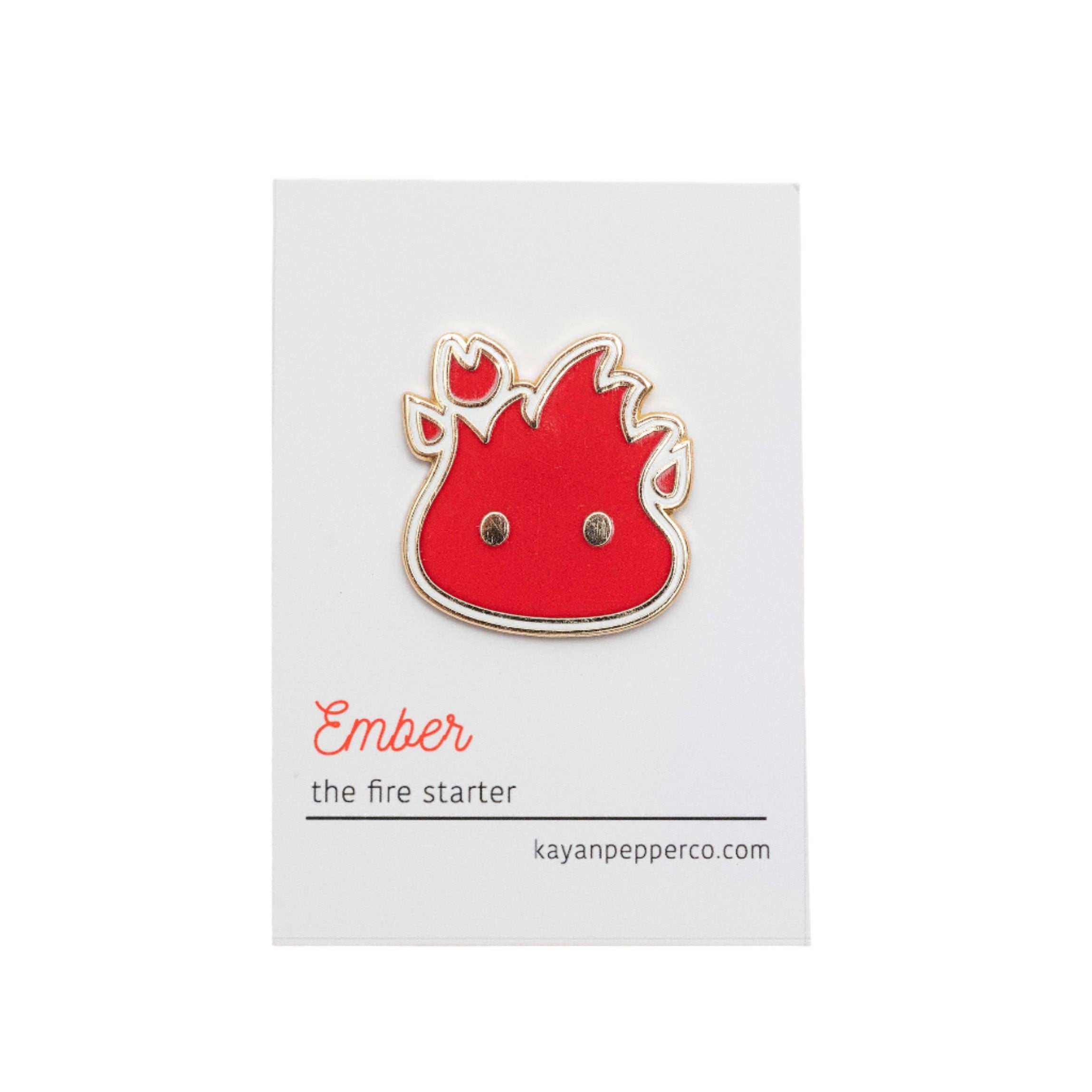 Kayan Pepper Co. - Ember Hard Enamel Pin – mt. fo'rest