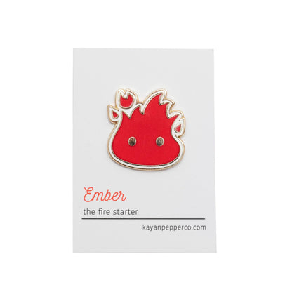 Kayan Pepper Co. - Ember Hard Enamel Pin