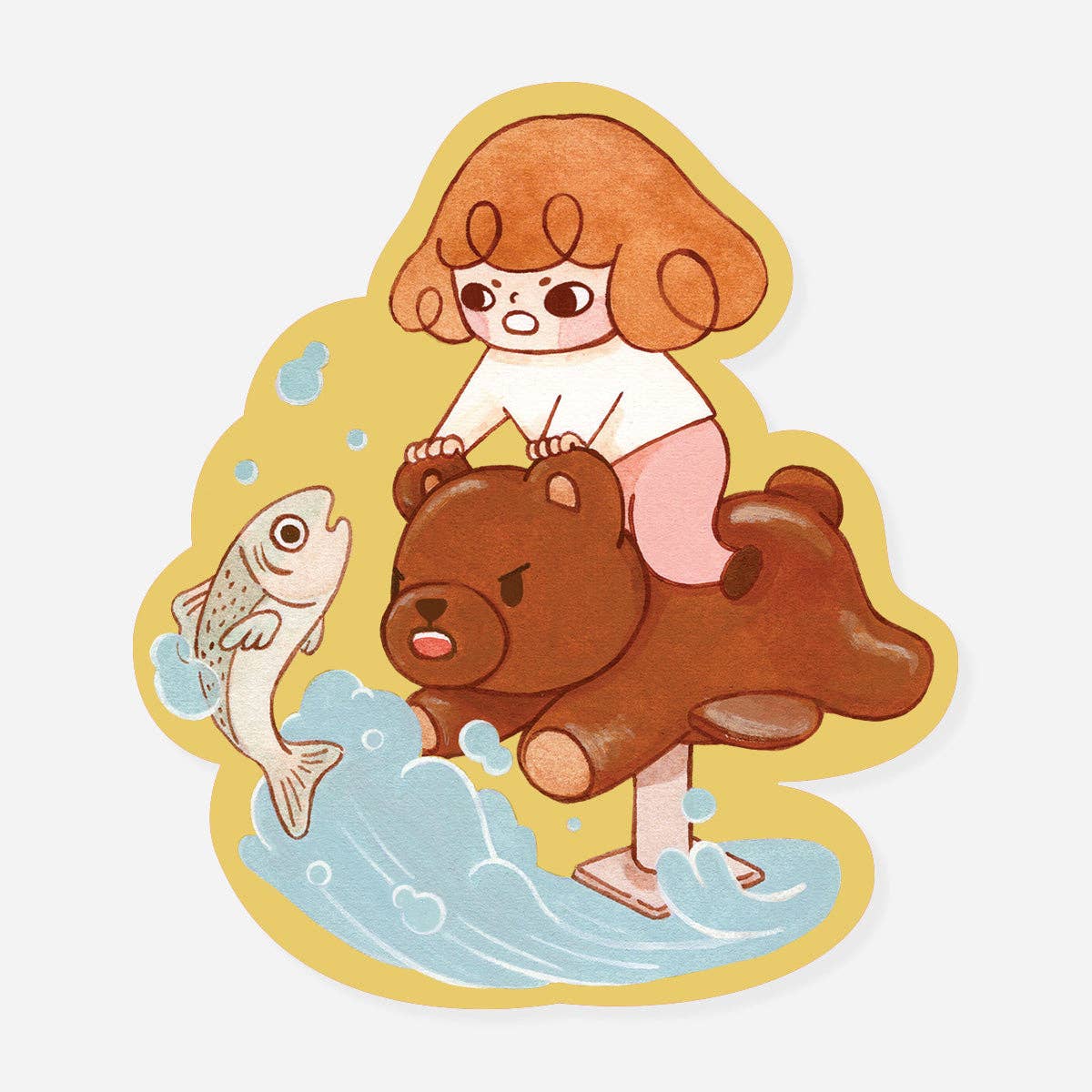Lovesoup Sticker - Play Series - Gone Fishing