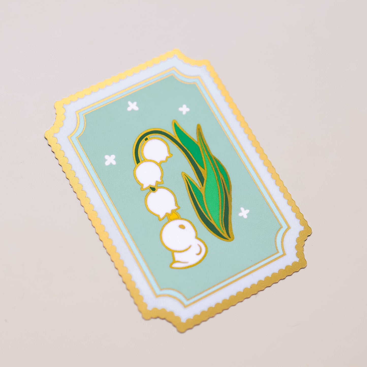 Thousand Skies - Holographic Vinyl Sticker - Lily of the Valley Duckie