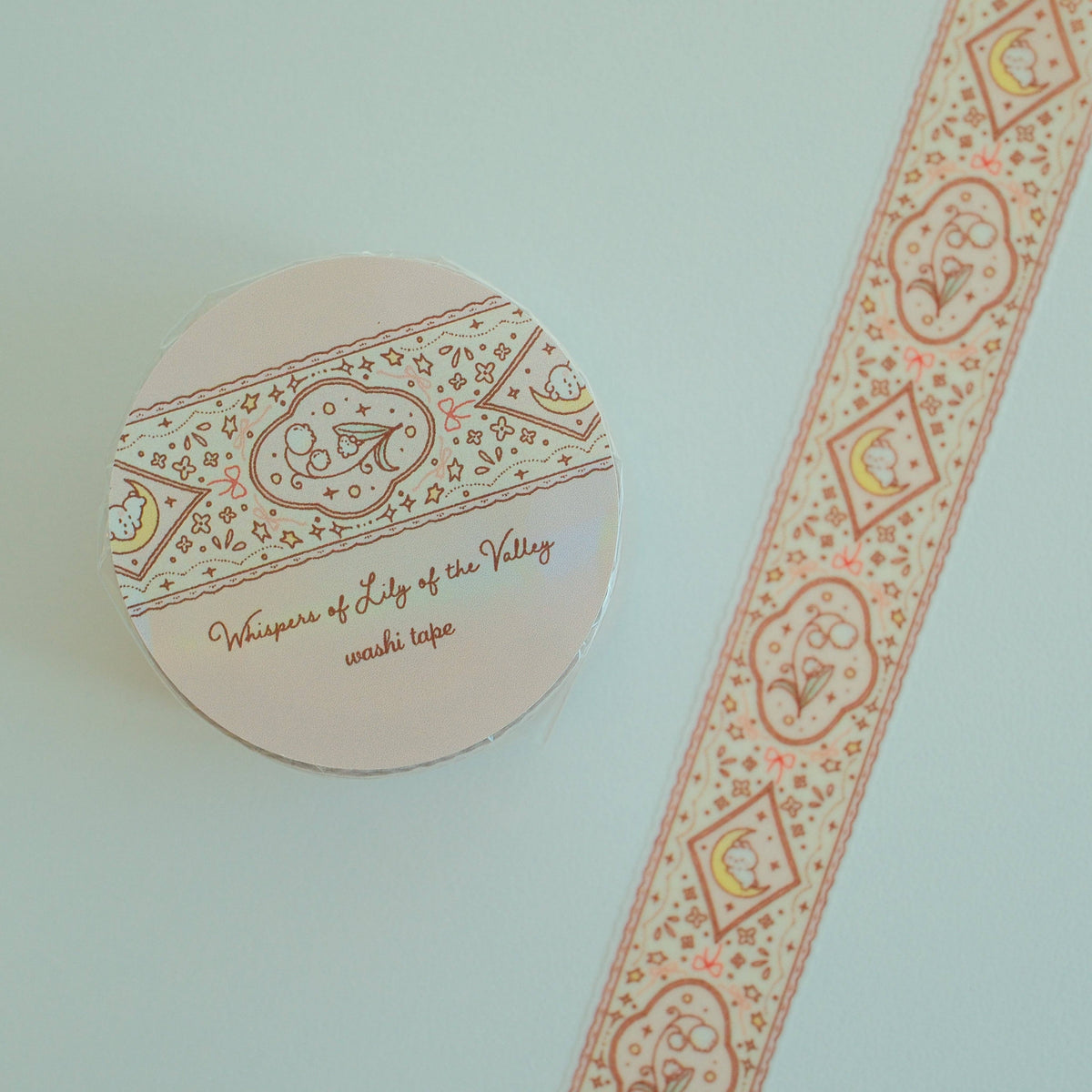 2jingis2jing - Glitter Washi Tape - Whispers of Lily of the Valley