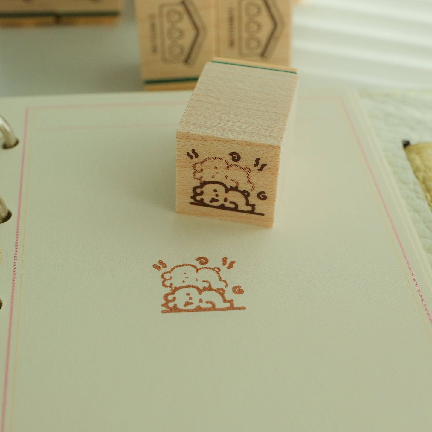 2jingis2jing - Living Softly Rubber Stamp - Vol.1