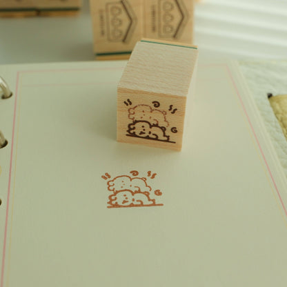 2jingis2jing - Living Softly Rubber Stamp - Vol.1