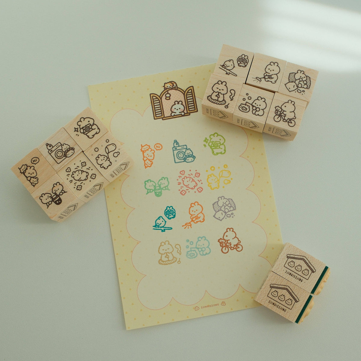 2jingis2jing - Ordinary Days Rubber Stamp - Vol.2