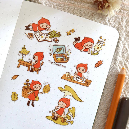 Tiny Kikimo - Sticker Sheet - Tiny Trinkets