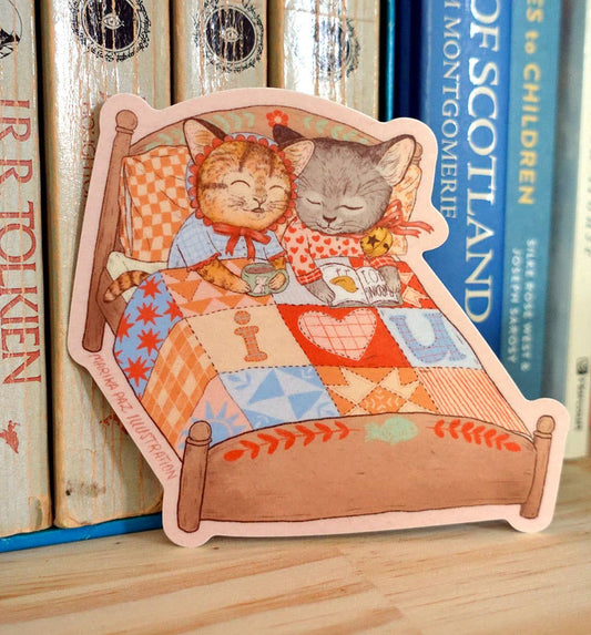 Marika Paz Illustration - I Love You Sticker