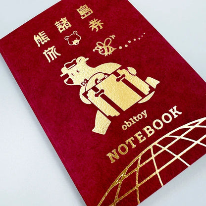 ob1toy x Rokkaku Passport Notebook - Earth Tours