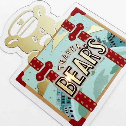 ob1toy x Rokkaku Die-Cut Clear Card - Earth Tours